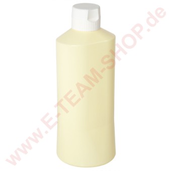 Dosierflasche 1 Liter Höhe 25,5cm Ø 9,5cm cremeweiß für Senf, Ketchup, Mayo, Dressing usw. 