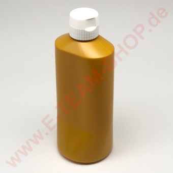 Dosierflasche 1 Liter  Höhe 25,5cm Ø 9,5cm ocker für Senf, Ketchup, Mayo, Dressing usw. 