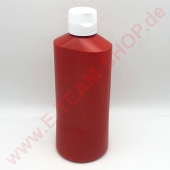Dosierflasche 1 Liter Höhe 25,5cm Ø 9,5cm rot für Senf, Ketchup, Mayo, Dressing usw.  