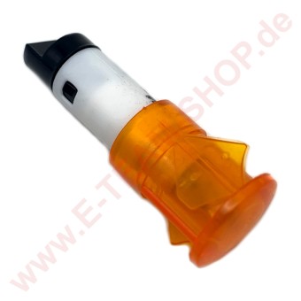 Kontrolllampe 230V orange, für Bohrung Ø 12mm 