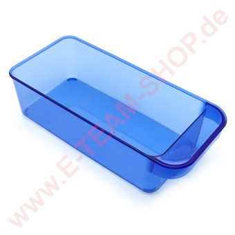 Eisschüssel PE blau-transparent, 1 Liter, für Wessamat Eiscrusher C 103, CB 103 