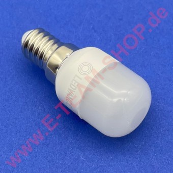 LED-Ofenlampe E14 220-240V 50/60Hz 2,3W 200lm 6500K, verwendbar z.B. für Sharp Mikrowelle R-15AT, R-25AT 